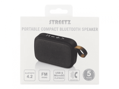 bärbar Bluetooth-högtalare, kompakt, Bluetooth 4.2