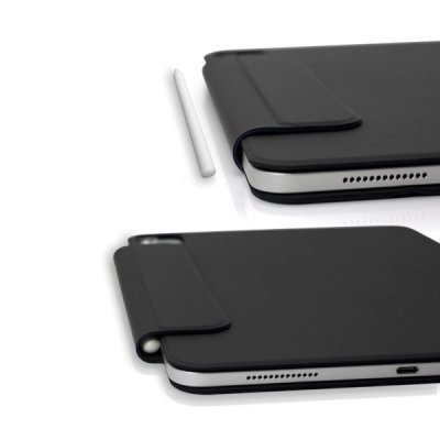 tolerate smart flip folio passar till apple ipad pro 12.9 tum gen 3 4 5 tredje fjärde femte generationen svart