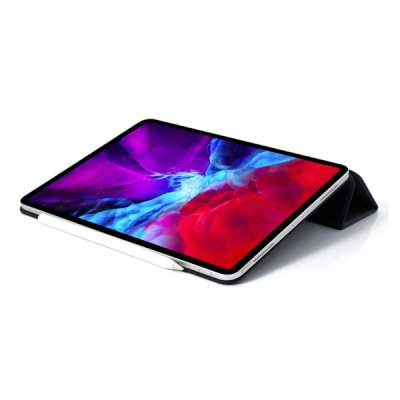 tolerate smart flip folio passar till apple ipad pro 12.9 tum gen 3 4 5 tredje fjärde femte generationen svart