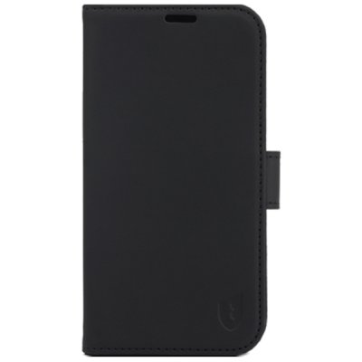 tolerate wallet case konstgjort läder tpu plånboksfodral iphone 14 plus svart