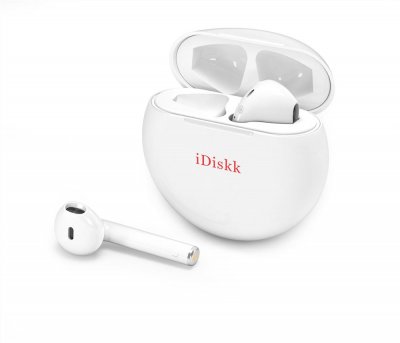 Bluetooth in-ear headset för IOS/Android, vit