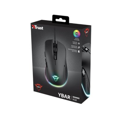 Trust GXT 922 YBAR Gamingmus - Svart