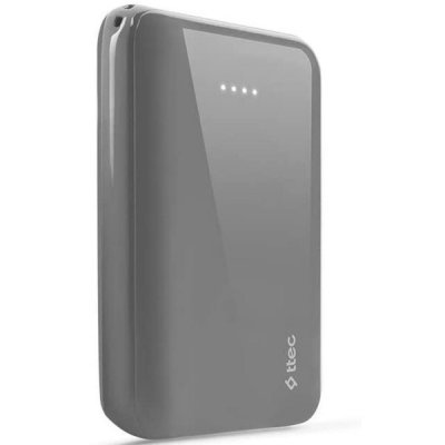 Universell Recharger S Powerbank 10000 mAh 10W 2A Grå
