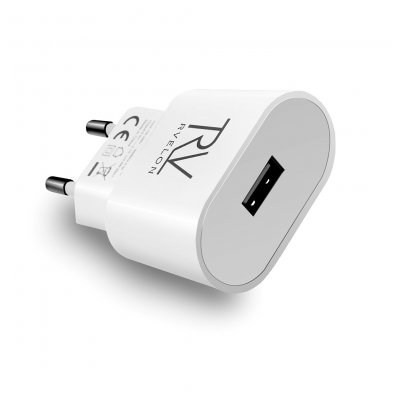 rvelon travel adapter charger white usb 10.5w
