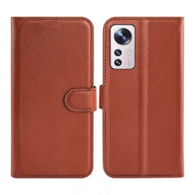 Xiaomi 12 Lite Plånboksfodral med Stativ Brun