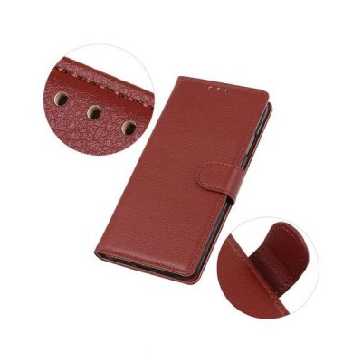 Xiaomi 12 Pro Plånboksfodral med Stativ Brun