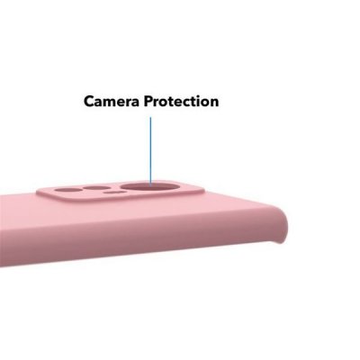 xiaomi 12 silikonskal rosa