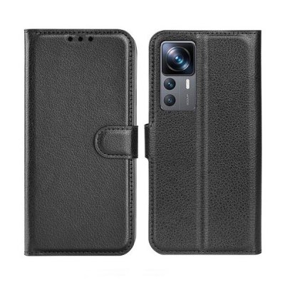 Xiaomi 12T Xiaomi 12T Pro Plånboksfodral med Stativ Svart
