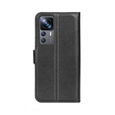 Xiaomi 12T Xiaomi 12T Pro Plånboksfodral med Stativ Svart