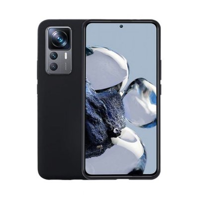 Xiaomi 12T Xiaomi 12T Pro Silikonskal Svart