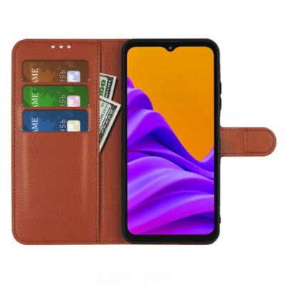 Xiaomi Redmi 10 5G Plånboksfodral Brun