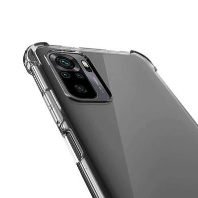 Xiaomi Redmi Note 11 Stöttåligt TPU Mobilskal Transparent