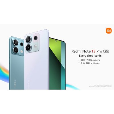 Xiaomi Redmi Note 13 Pro 5G 6.67 256GB Smartphone Auroralila