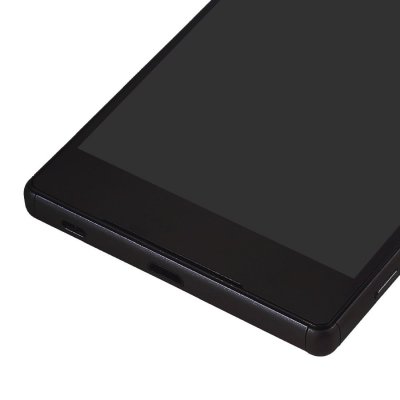 Sony Xperia Z5 LCD Skärm Display med ram - Svart